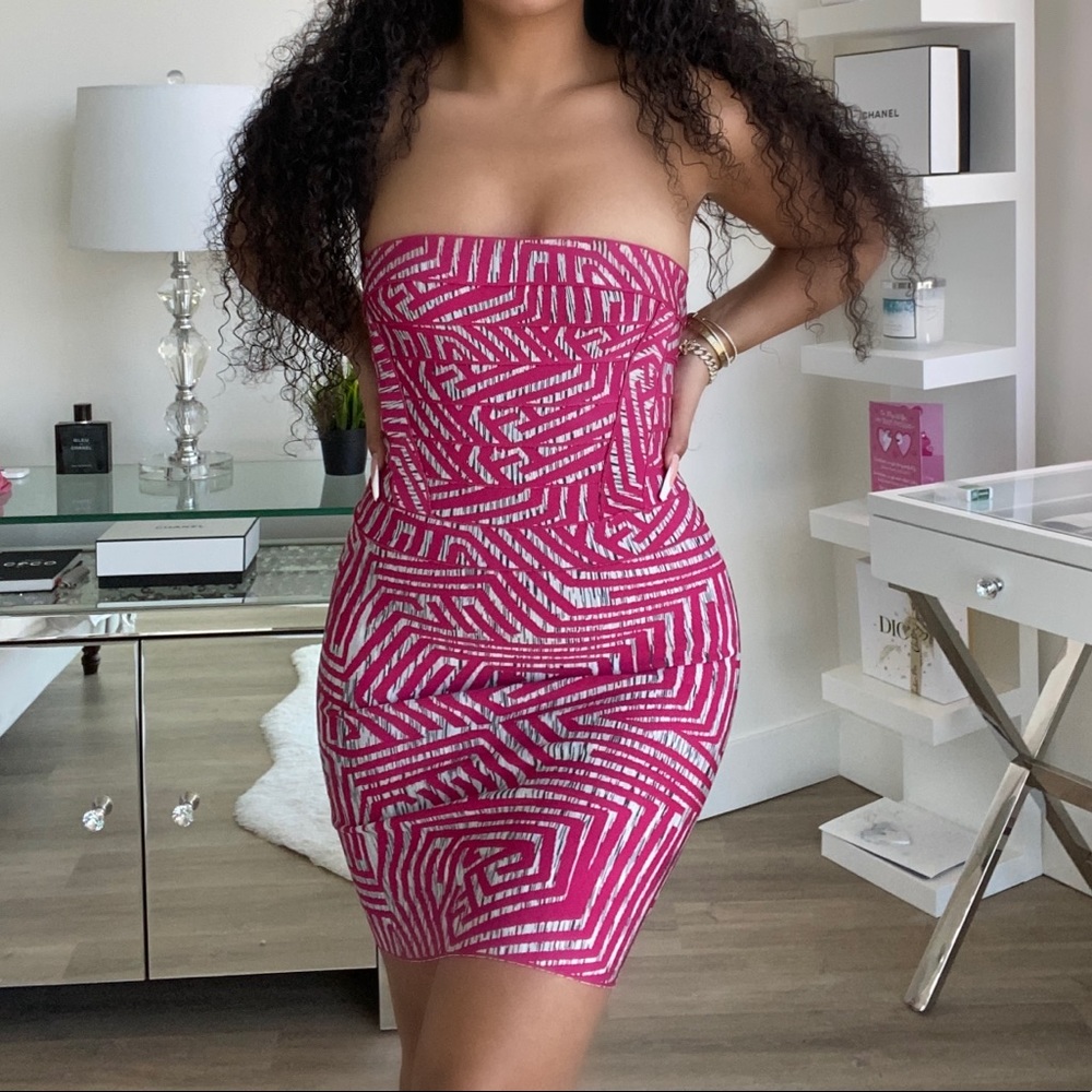 HERVE LEGAR TIGHT DRESS